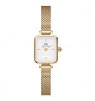 Armbanduhr Daniel Wellington Dame QUADRO MINI EVERGOLD BLUSH in Stahl DW00100725 - DW00100725